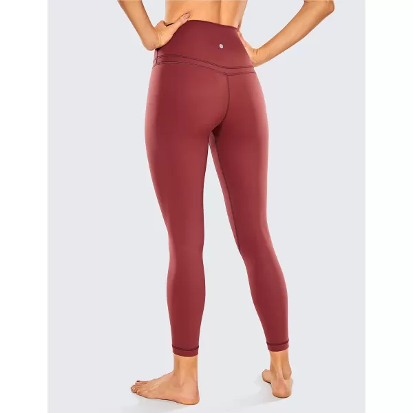 CRZ YOGA Womens Naked Feeling Workout Leggings 25 Inches  78 High Waist Yoga Tight PantsSavannah