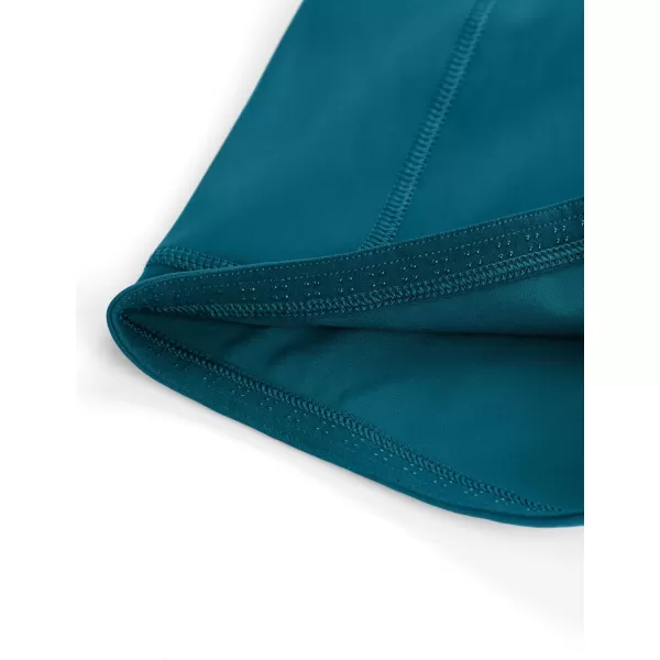 CRZ YOGA Womens Pleated Tennis Skirts with Pockets High Waisted Athletic Golf Skorts Skirts for Women Soft Breathable CuteHighWaist Borealis Green