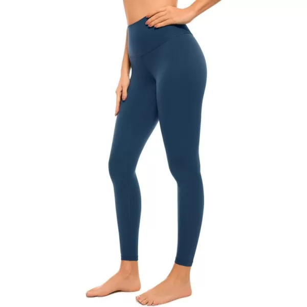 CRZ YOGA Air Feeling High Waisted Leggings for Women 2528  Warm Thick Workout Leggings Buttery Soft Yoga Pants Lounge25 inches French Navy