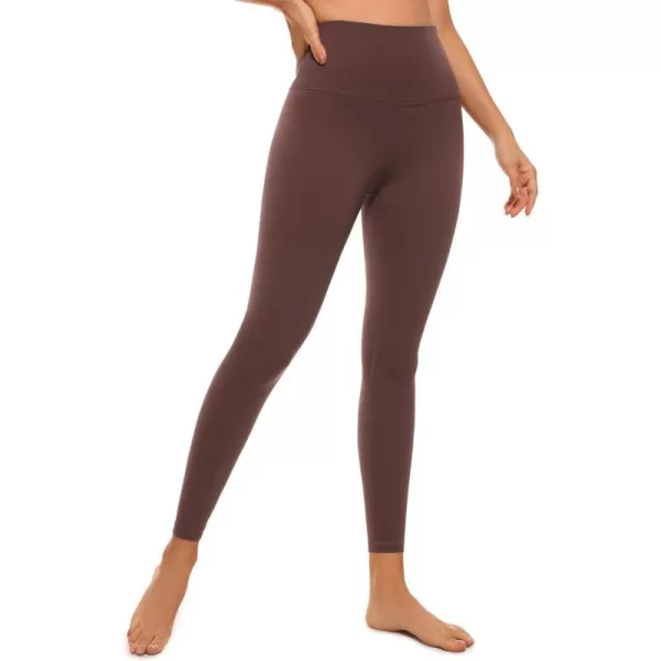 CRZ YOGA Air Feeling High Waisted Leggings for Women 2528  Warm Thick Workout Leggings Buttery Soft Yoga Pants Lounge25 inches Taupe