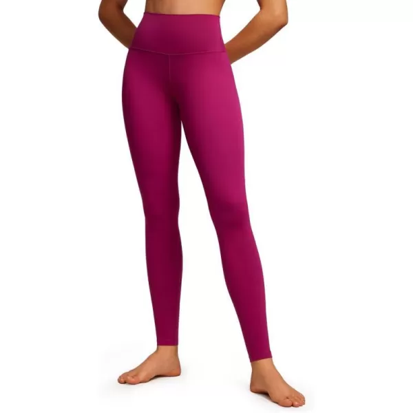 CRZ YOGA Butterluxe Extra Long Leggings for Tall Women 31 Inches  High Waisted Athletic Workout Leggings Soft Yoga PantsMagenta Purple