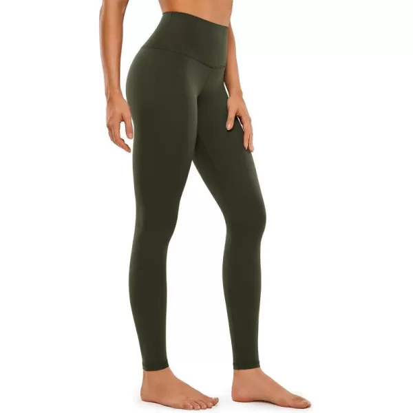 CRZ YOGA Butterluxe Extra Long Leggings for Tall Women 31 Inches  High Waisted Athletic Workout Leggings Soft Yoga PantsOlive Green