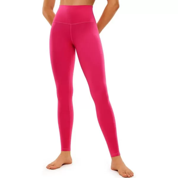 CRZ YOGA Butterluxe Extra Long Leggings for Tall Women 31 Inches  High Waisted Athletic Workout Leggings Soft Yoga PantsViva Magenta