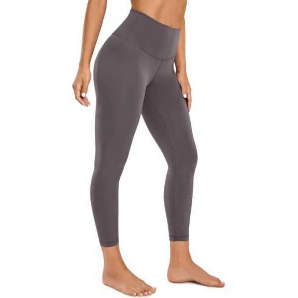 CRZ YOGA Butterluxe High Waisted Capris Workout Leggings for Women 23  Lounge Leggings Buttery Soft Yoga Pants23 inches Tornado Grey