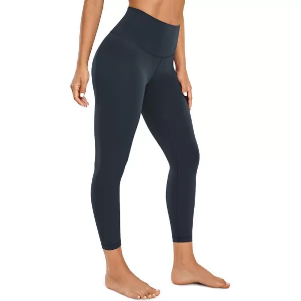 CRZ YOGA Butterluxe High Waisted Capris Workout Leggings for Women 23  Lounge Leggings Buttery Soft Yoga Pants23 inches True Navy