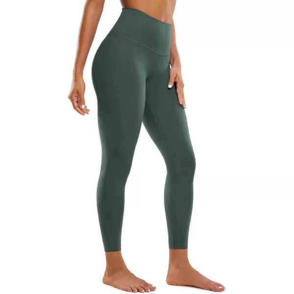 CRZ YOGA Butterluxe High Waisted Lounge Legging 25quot  Workout Leggings for Women Buttery Soft Yoga PantsDark Forest Green