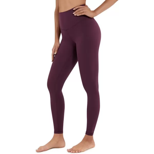 CRZ YOGA Butterluxe Womens Workout Leggings 265 Full Length High Waisted Yoga Pants Buttery Soft Athletic Gym Lounge265 Height 53  57 Deep Purple