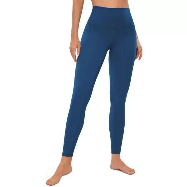 CRZ YOGA Butterluxe Womens Workout Leggings 265 Full Length High Waisted Yoga Pants Buttery Soft Athletic Gym Lounge265 Height 53  57 French Navy