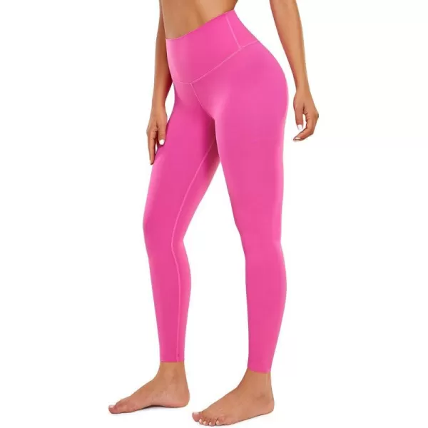 CRZ YOGA Butterluxe Womens Workout Leggings 265 Full Length High Waisted Yoga Pants Buttery Soft Athletic Gym Lounge265 Height 53  57 Neon Light Purple