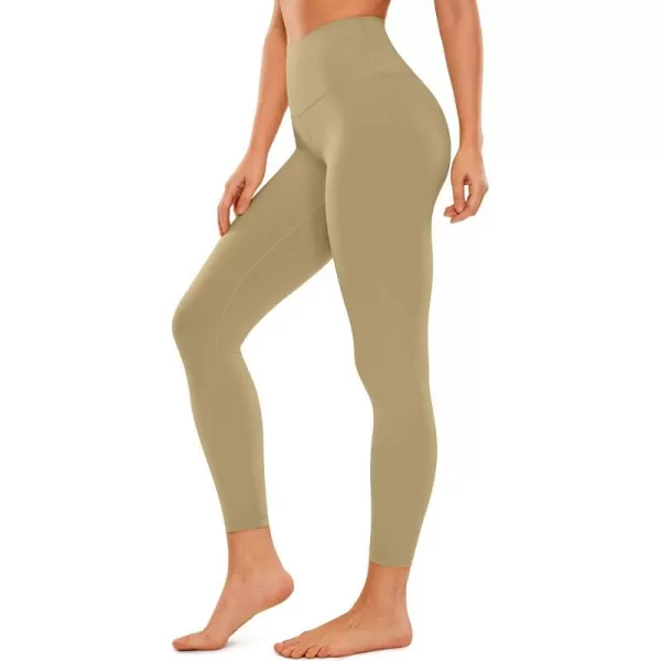 CRZ YOGA Butterluxe Womens Workout Leggings 265 Full Length High Waisted Yoga Pants Buttery Soft Athletic Gym Lounge265 Height 53  57 Soul Brown