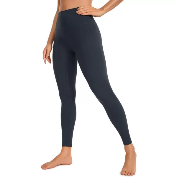 CRZ YOGA Butterluxe Womens Workout Leggings 265 Full Length High Waisted Yoga Pants Buttery Soft Athletic Gym Lounge265 Height 53  57 True Navy