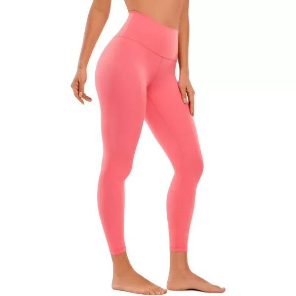 CRZ YOGA High Waisted Lounge Yoga Legging Yoga Pants 25  2825 inches Raspberry Sorbet