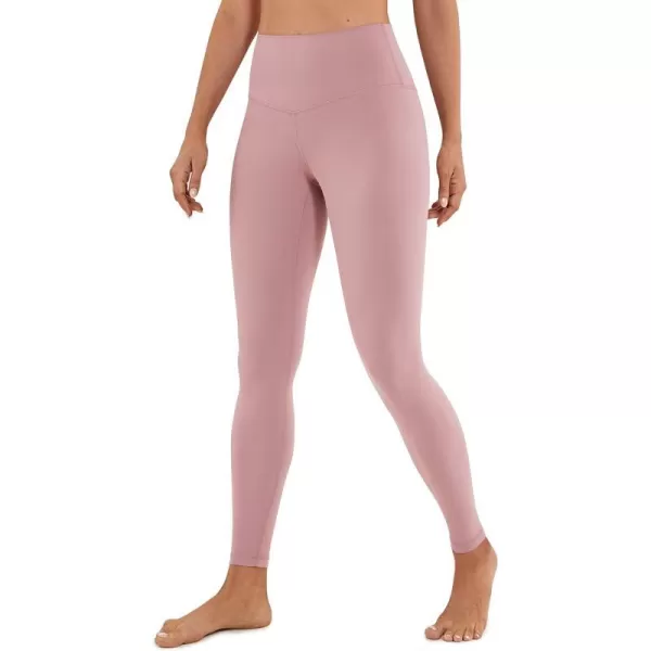 CRZ YOGA High Waisted Lounge Yoga Legging Yoga Pants 25  2825 inches Rose Fragrant Purple