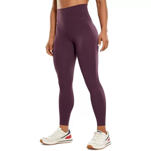 CRZ YOGA UltiDry Workout Leggings for Women 25  High Waisted Yoga Pants 78 Athletic Running Fitness Gym TightsDeep Purple