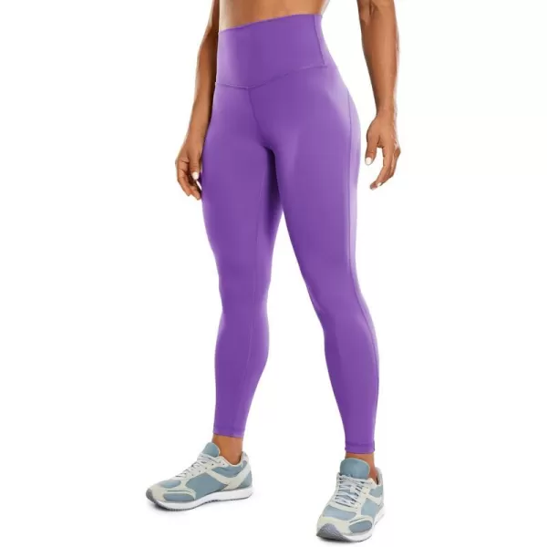 CRZ YOGA UltiDry Workout Leggings for Women 25  High Waisted Yoga Pants 78 Athletic Running Fitness Gym TightsRoyal Lilac