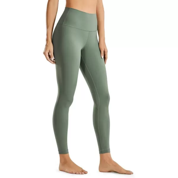 CRZ YOGA Women Naked Feeling Yoga Pants 25 Inches  78 High Waisted Workout LeggingsVibrant Green