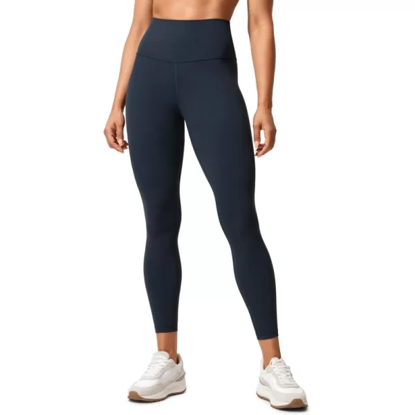 CRZ YOGA Womens Butterlift High Waisted Workout Leggings 25quot  Pilates Gym Athletic Yoga Pants Buttery SoftTrue Navy