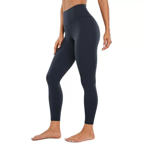 CRZ YOGA Womens Butterluxe High Waisted Yoga Leggings 25 Inches  Buttery Soft Comfy Athletic Gym Workout Pants25 inches True Navy