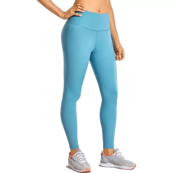 CRZ YOGA Womens Compression Workout Leggings 252825 inches Utility Blue