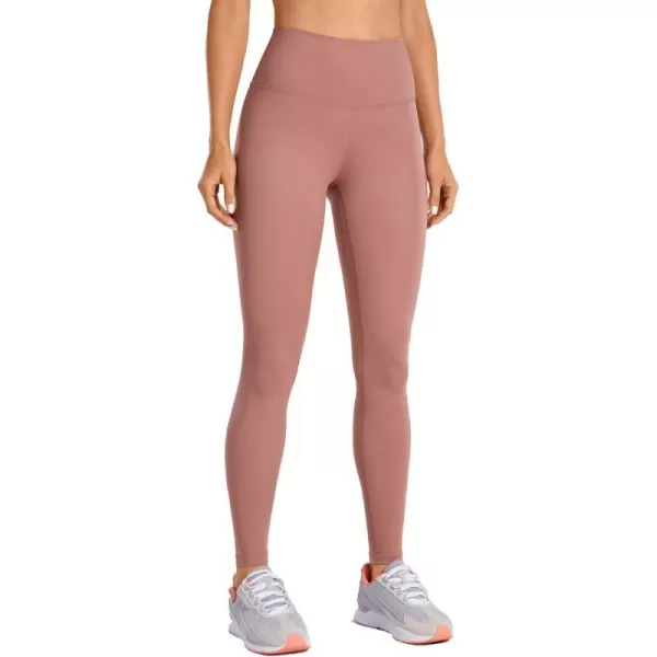 CRZ YOGA Womens Compression Workout Leggings 252828 inches Spanish Oak