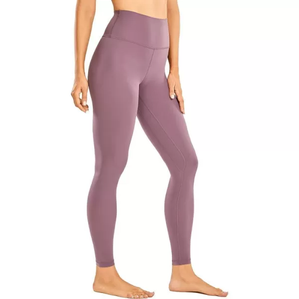 CRZ YOGA Womens High Waisted Brushed Comfort Leggings 28  Naked Feeling SoftAntique Bark