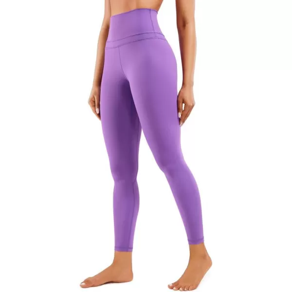 CRZ YOGA Womens Naked Feeling Workout Leggings 25 Inches  78 High Waist Yoga Tight PantsRoyal Lilac