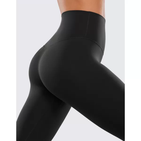 CRZ YOGA Womens Butterluxe High Waisted Yoga Leggings 28quot  Double Seamed Buttery Soft Comfy Athletic Gym Workout PantsBlack