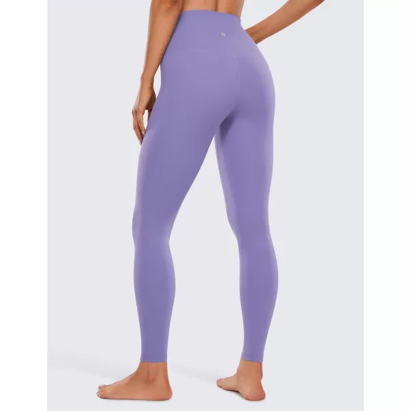 CRZ YOGA Womens Butterluxe High Waisted Yoga Leggings 28quot  Double Seamed Buttery Soft Comfy Athletic Gym Workout PantsDark Lavender Purple