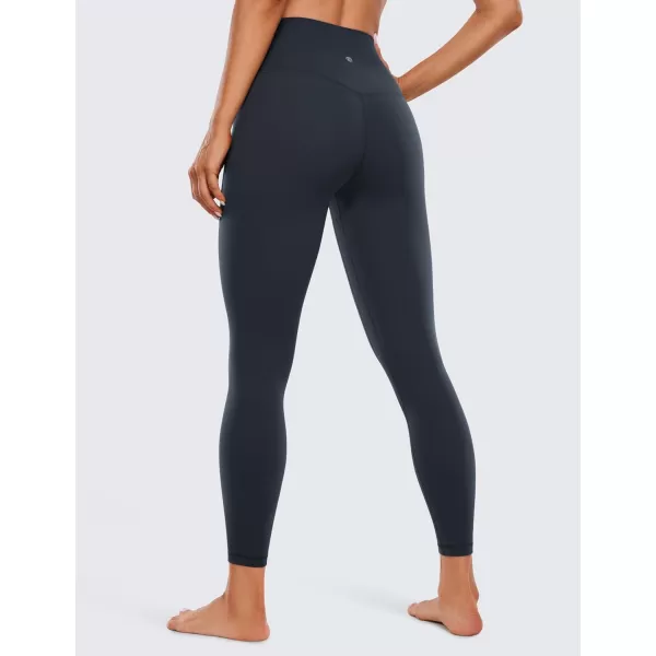 CRZ YOGA Womens Butterluxe High Waisted Yoga Leggings 25quot  Double Seamed Buttery Soft Comfy Athletic Gym Workout PantsTrue Navy