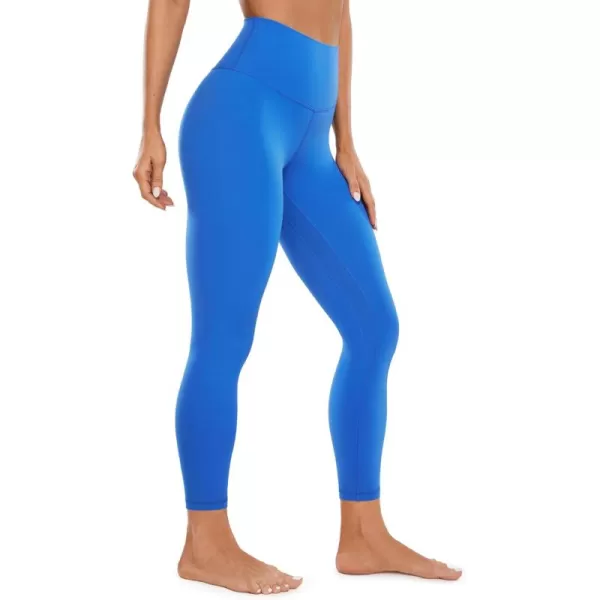 CRZ YOGA Womens Butterluxe High Waisted Yoga Leggings 25quot  Double Seamed Buttery Soft Comfy Athletic Gym Workout PantsSparkle Blue