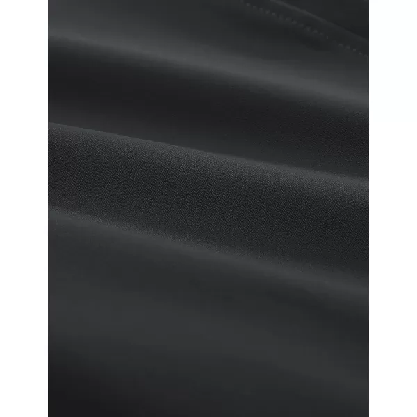 CRZ YOGA 4Way Stretch Athletic Pants for Men 30quot Workout Lounge Casual Work Jogger Pants with Zip PocketBlack