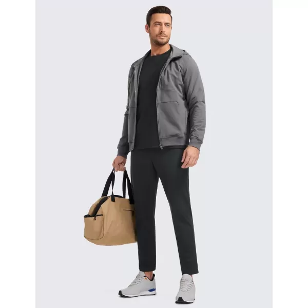 CRZ YOGA Mens All Day Comfy Golf Pants with 5Pocket  30quot32quot34 Quick Dry Lightweight Casual Work Stretch PantsBlack