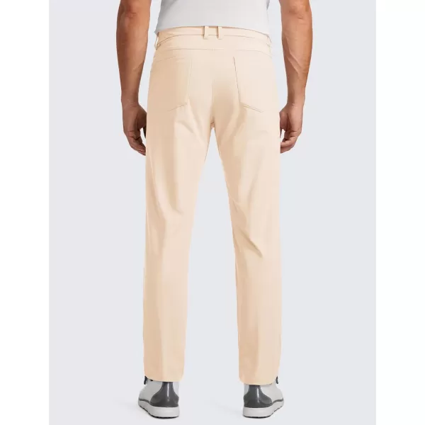 CRZ YOGA Mens All Day Comfy Golf Pants with 5Pocket  30quot32quot34 Quick Dry Lightweight Casual Work Stretch PantsRaw Linen