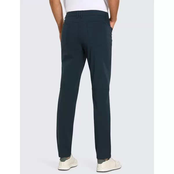CRZ YOGA Mens All Day Comfy Golf Pants with 5Pocket  30quot32quot34 Quick Dry Lightweight Casual Work Stretch PantsTrue Navy