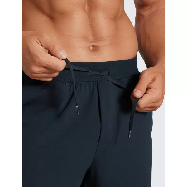 CRZ YOGA Mens FourWay Stretch Workout Shorts  5quot Soft Durable Casual Athletic Shorts with Pocket Gym Running HikingTrue Navy