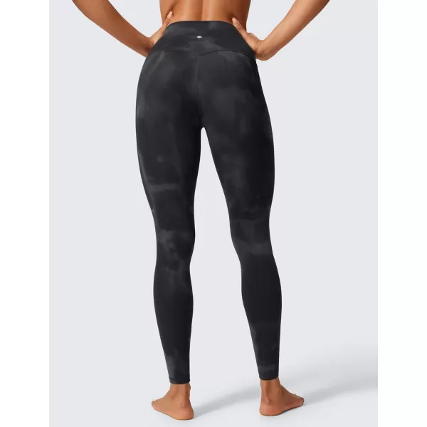 imageCRZ YOGA Womens Butterlift High Waisted Workout Leggings 28quot  Pilates Gym Athletic Yoga Pants Buttery SoftBlack Tie Dye Flowers