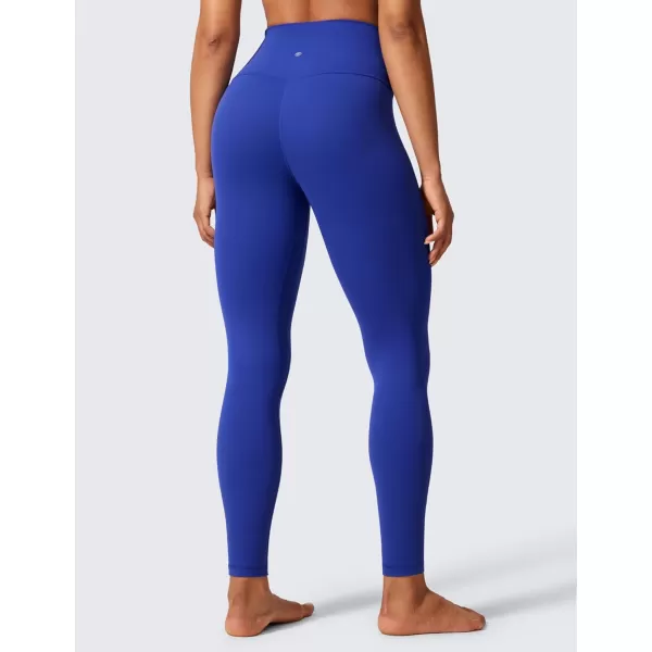 imageCRZ YOGA Womens Butterlift High Waisted Workout Leggings 28quot  Pilates Gym Athletic Yoga Pants Buttery SoftWaves Blue