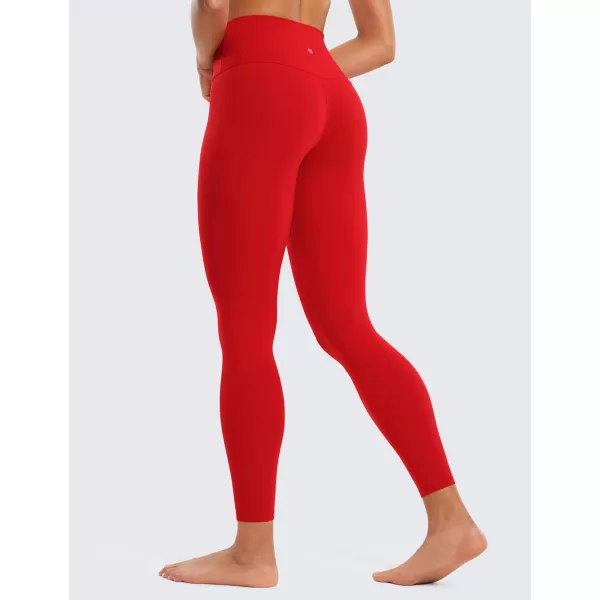 imageCRZ YOGA Butterluxe High Waisted Lounge Legging 25quot  Workout Leggings for Women Buttery Soft Yoga PantsRed Chili