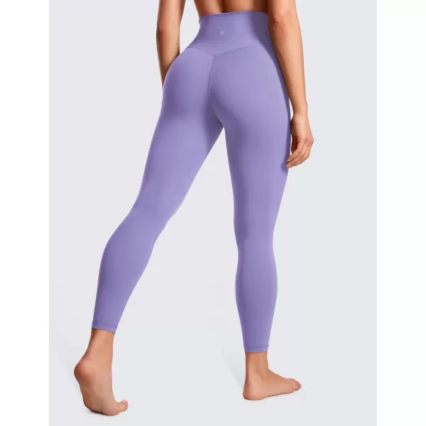 imageCRZ YOGA Womens Butterluxe Cross Waist Workout Leggings 25quot  V Crossover High Waisted Gym Yoga LeggingsDark Lavender Purple