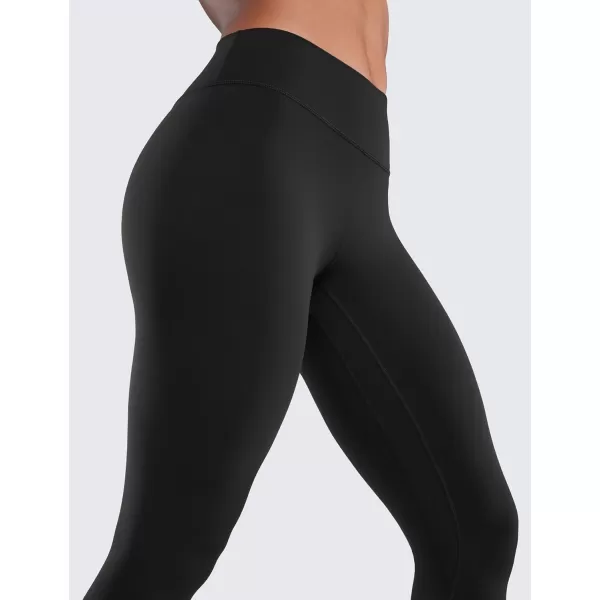 imageCRZ YOGA Womens Butterluxe Low Rise Workout Leggings 25 Inches  Comfy Buttery Soft Athletic Gym Lounge Yoga PantsBlack