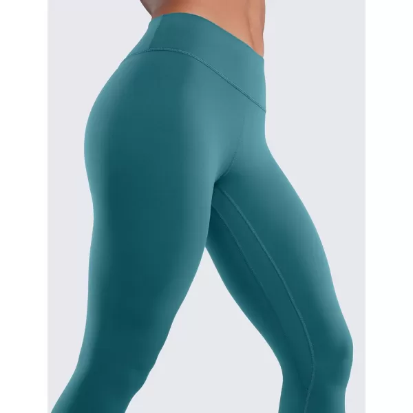 imageCRZ YOGA Womens Butterluxe Low Rise Workout Leggings 25 Inches  Comfy Buttery Soft Athletic Gym Lounge Yoga PantsGreen Jade