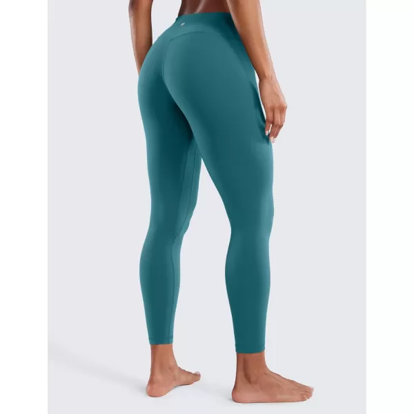 imageCRZ YOGA Womens Butterluxe Low Rise Workout Leggings 25 Inches  Comfy Buttery Soft Athletic Gym Lounge Yoga PantsGreen Jade