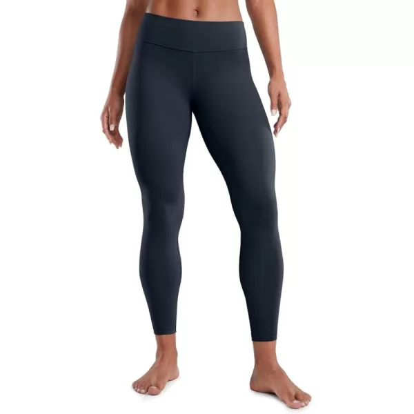 imageCRZ YOGA Womens Butterluxe Low Rise Workout Leggings 25 Inches  Comfy Buttery Soft Athletic Gym Lounge Yoga PantsTrue Navy