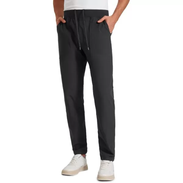 imageCRZ YOGA All Day Comfy Golf Pants for Men 31 Quick Dry Lightweight Work Casual Pants with PocketsInk Gray