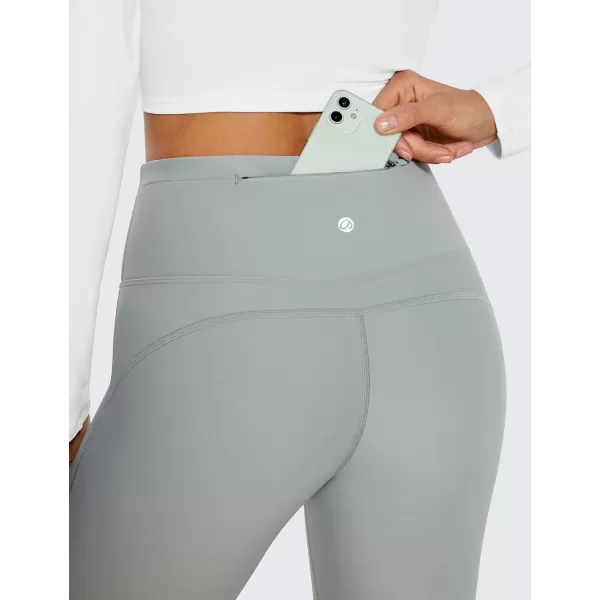 imageCRZ YOGA Womens Fleece Lined Flare Leggings 31quot Bootcut Yoga Pants Tummy Control Winter Thermal Warm Soft Casual Lounge PantsSterling