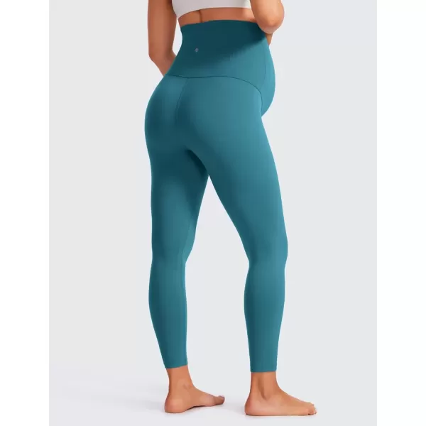 imageCRZ YOGA Womens Butterluxe Maternity Leggings Over The Belly 25quot  Buttery Soft Workout Activewear Yoga Pregnancy PantsBorealis Green