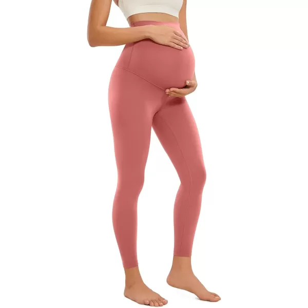 imageCRZ YOGA Womens Butterluxe Maternity Leggings Over The Belly 25quot  Buttery Soft Workout Activewear Yoga Pregnancy PantsBriar Rose