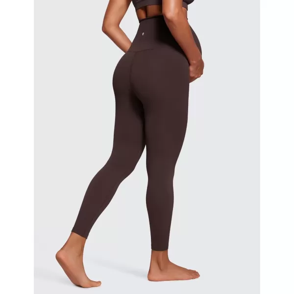 imageCRZ YOGA Womens Butterluxe Maternity Leggings Over The Belly 25quot  Buttery Soft Workout Activewear Yoga Pregnancy PantsHot Fudge Brown