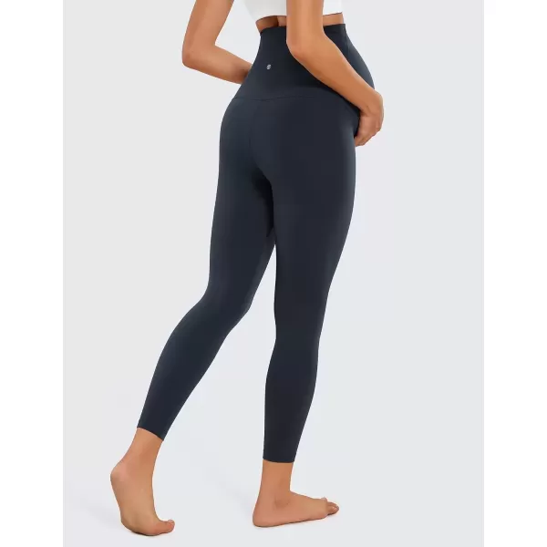 imageCRZ YOGA Womens Butterluxe Maternity Leggings Over The Belly 25quot  Buttery Soft Workout Activewear Yoga Pregnancy PantsTrue Navy