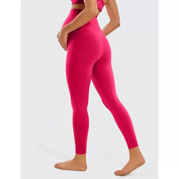 imageCRZ YOGA Womens Butterluxe Maternity Leggings Over The Belly 25quot  Buttery Soft Workout Activewear Yoga Pregnancy PantsViva Magenta